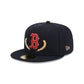 Boston Red Sox Gold Leaf 59FIFTY Fitted Hat