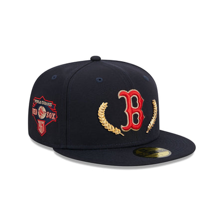 Boston Red Sox Gold Leaf 59FIFTY Fitted Hat