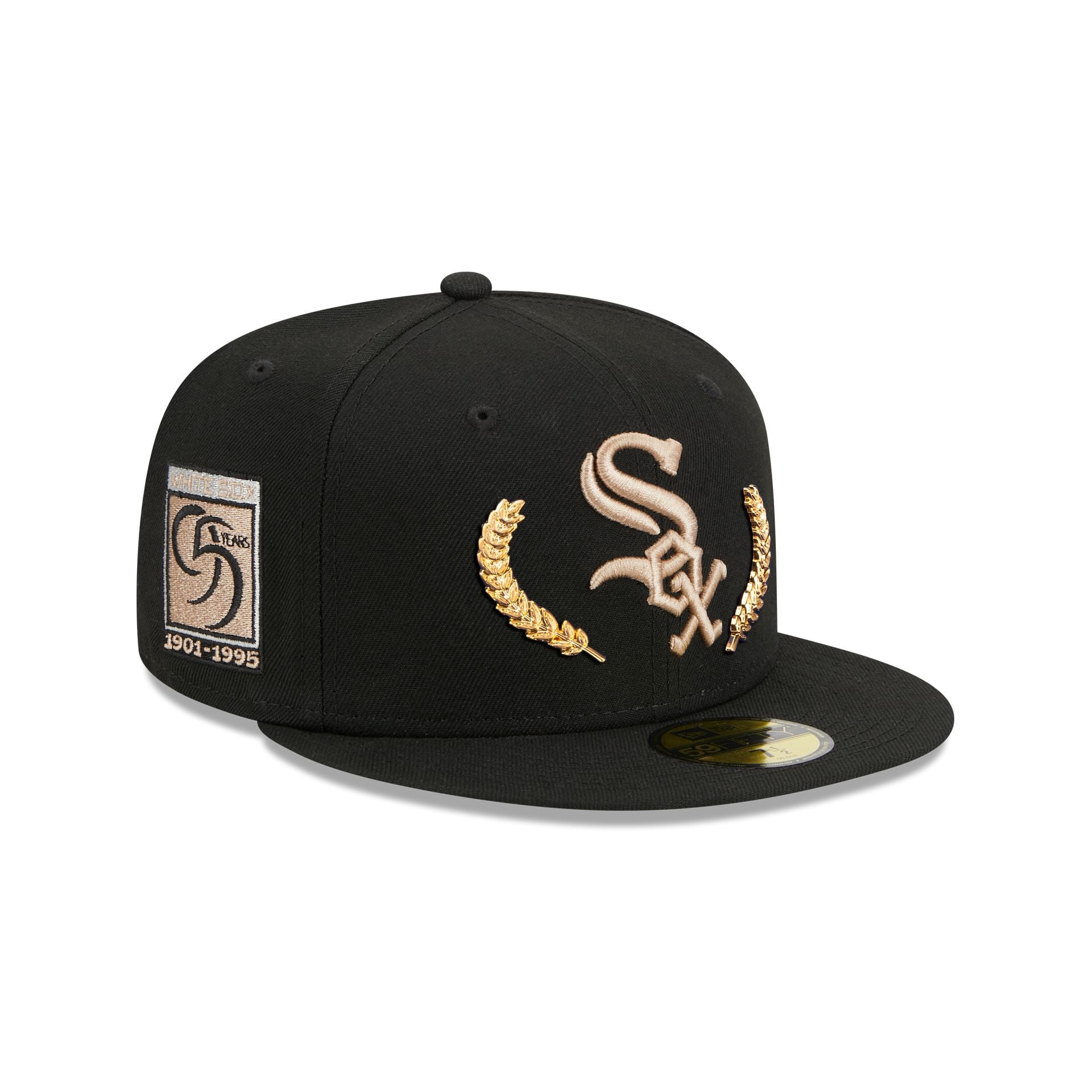 Chicago White Sox Gold Leaf 59FIFTY Fitted Hat – New Era Cap