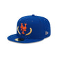 New York Mets Gold Leaf 59FIFTY Fitted Hat