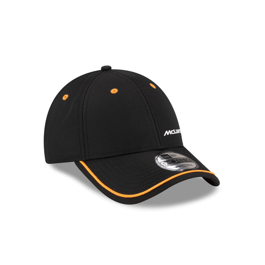 McLaren Automotive Contrast Piping Black 9FORTY Adjustable Hat - New Era Cap