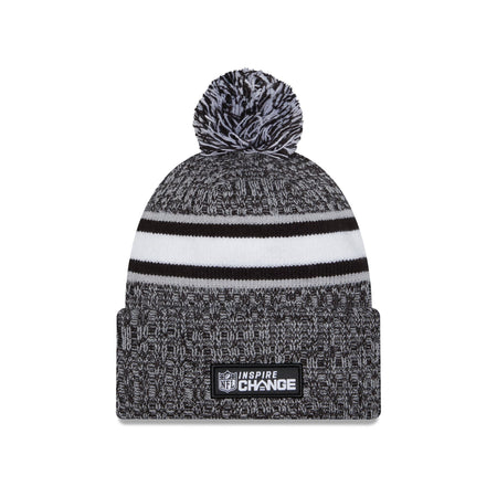 Pittsburgh Steelers 2023 Inspire Change Pom Knit Hat