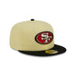 San Francisco 49ers Soft Yellow 59FIFTY Fitted Hat
