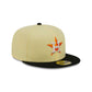 Houston Astros Soft Yellow 59FIFTY Fitted Hat