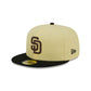 San Diego Padres Soft Yellow 59FIFTY Fitted Hat