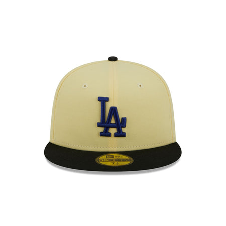 Los Angeles Dodgers Soft Yellow 59FIFTY Fitted Hat