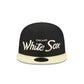 Chicago White Sox Pale Yellow Visor 9FIFTY Snapback Hat
