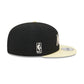 Brooklyn Nets Pale Yellow Visor 9FIFTY Snapback Hat