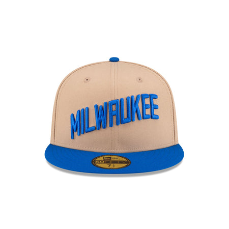 Milwaukee Bucks 2023 City Edition Alt 2 59FIFTY Fitted Hat