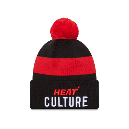 Miami Heat 2023 City Edition Pom Knit Hat