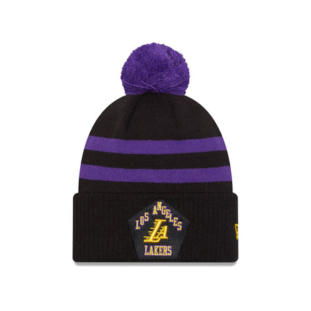 Los Angeles Lakers 2023 City Edition Pom Knit Hat