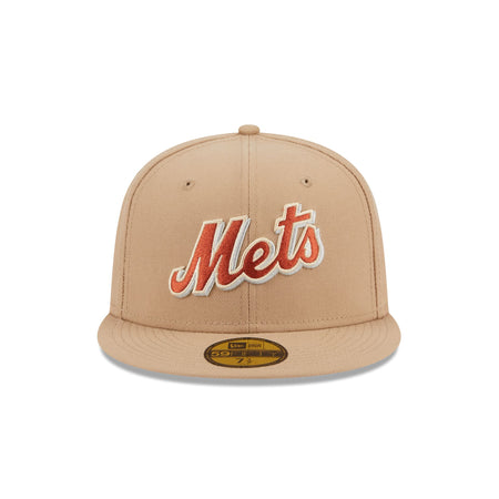 New York Mets Autumn Flannel 59FIFTY Fitted Hat