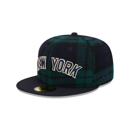 New York Yankees Plaid 59FIFTY Fitted Hat