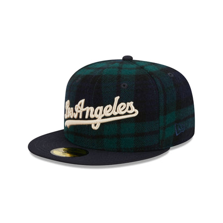 Los Angeles Dodgers Plaid 59FIFTY Fitted Hat