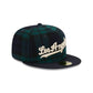 Los Angeles Dodgers Plaid 59FIFTY Fitted Hat
