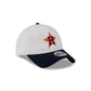 Houston Astros Plaid 9TWENTY Adjustable Hat
