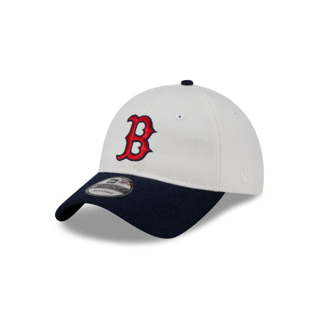Boston Red Sox Plaid 9TWENTY Adjustable Hat