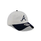 Atlanta Braves Plaid 9TWENTY Adjustable Hat