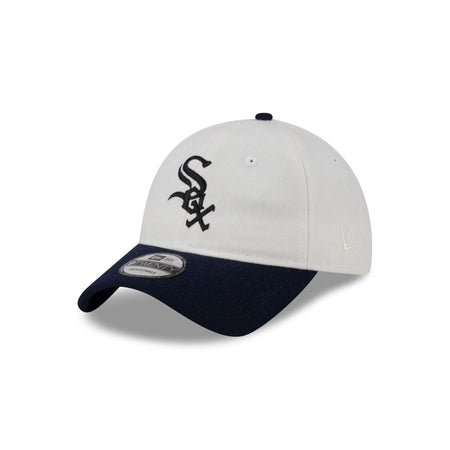 Chicago White Sox Plaid 9TWENTY Adjustable Hat