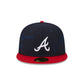 Atlanta Braves Multi Logo 59FIFTY Fitted Hat