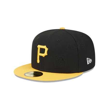 Pittsburgh Pirates Multi Logo 59FIFTY Fitted Hat