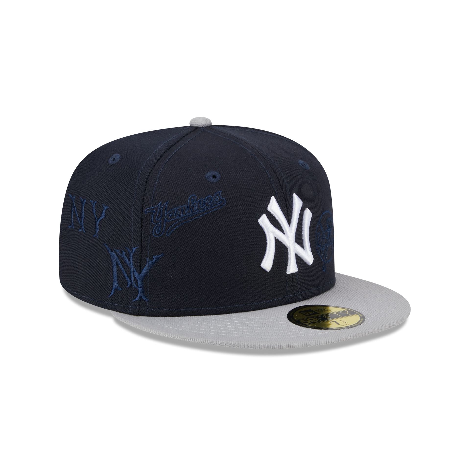 New York Yankees 59FIFTY Fitted Tribute Black Multi Hat