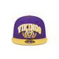 Minnesota Vikings Team Establish 9FIFTY Snapback Hat