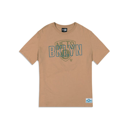 Brooklyn Nets 2023 City Edition Tan T-Shirt