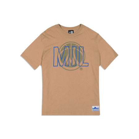Milwaukee Bucks 2023 City Edition Tan T-Shirt