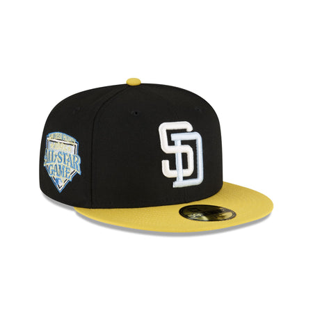 San Diego Padres Chartreuse Visor 59FIFTY Fitted Hat