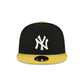 New York Yankees Chartreuse Visor 59FIFTY Fitted