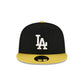 Los Angeles Dodgers Chartreuse Visor 59FIFTY Fitted