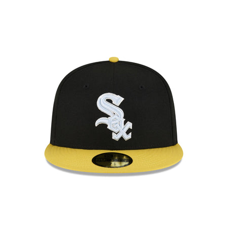 Chicago White Sox Chartreuse Visor 59FIFTY Fitted Hat