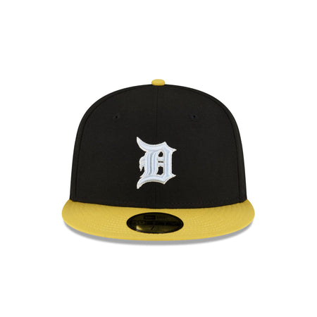 Detroit Tigers Chartreuse Visor 59FIFTY Fitted Hat