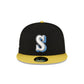 Seattle Mariners Chartreuse Visor 59FIFTY Fitted Hat