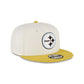 Pittsburgh Steelers Chartreuse Chrome 9FIFTY Snapback
