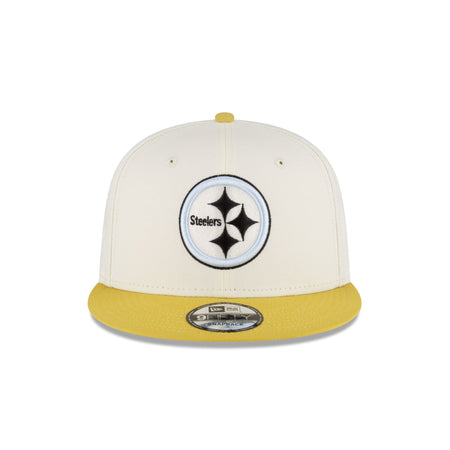 Pittsburgh Steelers Chartreuse Chrome 9FIFTY Snapback Hat