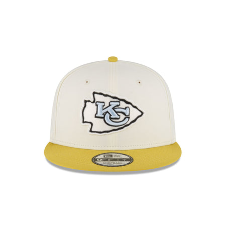 Kansas City Chiefs Chartreuse Chrome 9FIFTY Snapback Hat