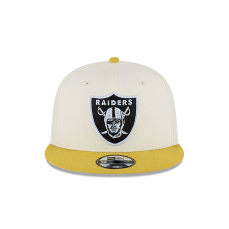 Las Vegas Raiders Chartreuse Chrome 9FIFTY Snapback Hat