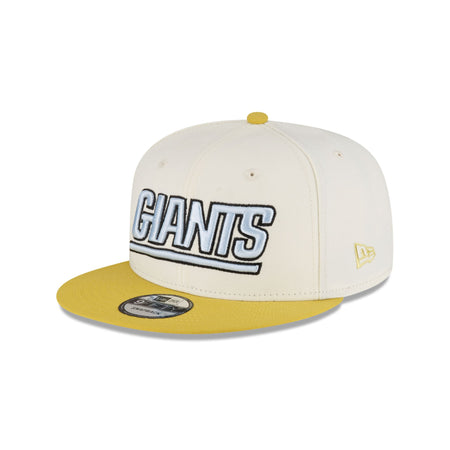 New York Giants Chartreuse Chrome 9FIFTY Snapback Hat