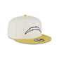Los Angeles Chargers Chartreuse Chrome 9FIFTY Snapback