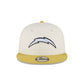 Los Angeles Chargers Chartreuse Chrome 9FIFTY Snapback