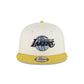 Los Angeles Lakers Chartreuse Chrome 9FIFTY Snapback Hat