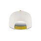 Golden State Warriors Chartreuse Chrome 9FIFTY Snapback Hat