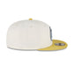 Golden State Warriors Chartreuse Chrome 9FIFTY Snapback