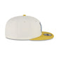 Los Angeles Dodgers Chartreuse Chrome 9FIFTY Snapback Hat