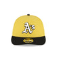 Oakland Athletics Chartreuse Crown Low Profile 59FIFTY Fitted Hat