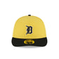 Detroit Tigers Chartreuse Crown Low Profile 59FIFTY Fitted Hat