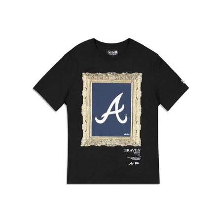 Atlanta Braves Curated Customs Black T-Shirt