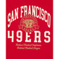 San Francisco 49ers Letterman Classic T-Shirt